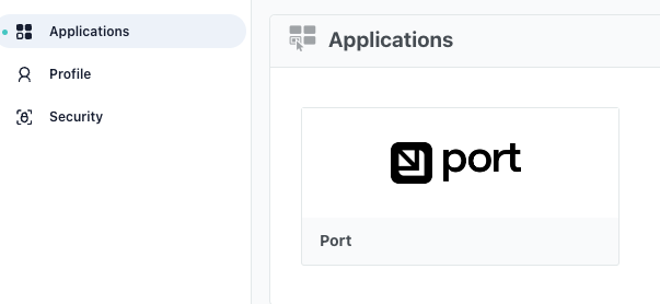 JumpCloud Portal With Port App